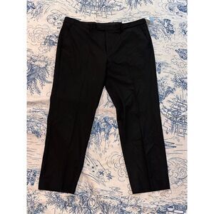 NEW WITH TAGS Men Nautica Men's Modern-Fit Active Stretch Dress Pants, Black,  P